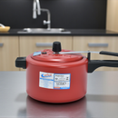 Panela de Pressão Clássica Vermelho Mt 4,05 Litros – Corbã