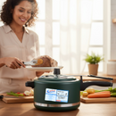 Panela de Pressão Clássica Verde Mt  4,05 Litros Prime – Corbã