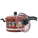 Panela de Pressão Qatar Vermelho 4.5Litros Antiaderente Corbã