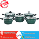 JOGO DE PANELAS 5 PEÇAS QATAR  VERDE MT