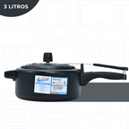 Panela de Pressão Preto MT Clássica 3 Litros– Corbã