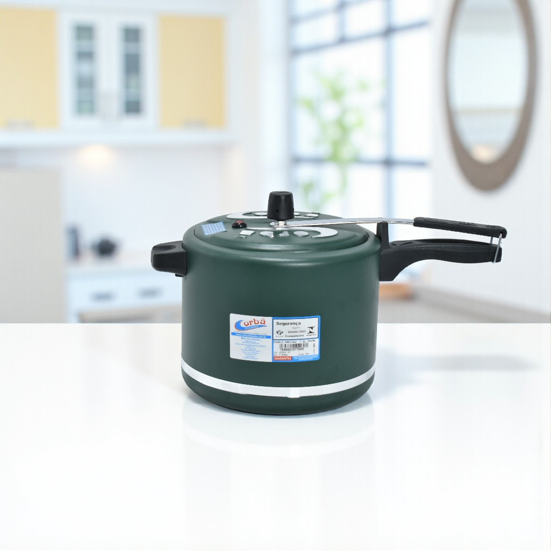 Panela de Pressão Clássica Verd Mt Prime 7L – Corbã