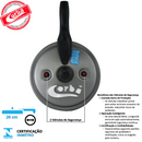 Panela de Pressão Qatar Grafite 4.5Litros Antiaderente Corbã