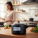Panela de Pressão Clássica Preto Mt 4,05 Litros – Corbã