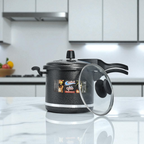 Panela de Pressão Qatar Craqueado 5.5 Litros com Tampa de Vidro – Corbã