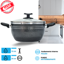 JOGO DE PANELAS QATAR 5PCS  CRAQUEADO