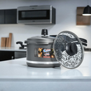 Panela de Pressão Qatar Grafite 4.5Litros Antiaderente Corbã