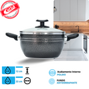 JOGO DE PANELAS QATAR 5PCS  CRAQUEADO