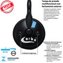 KIT PANELA DE PRESSÃO QATAR CORBÃ PRETO MT COM  TAMPA DE PRESSÃO MULTIFUNCIONAL