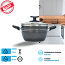 JOGO DE PANELAS QATAR 5PCS  CRAQUEADO