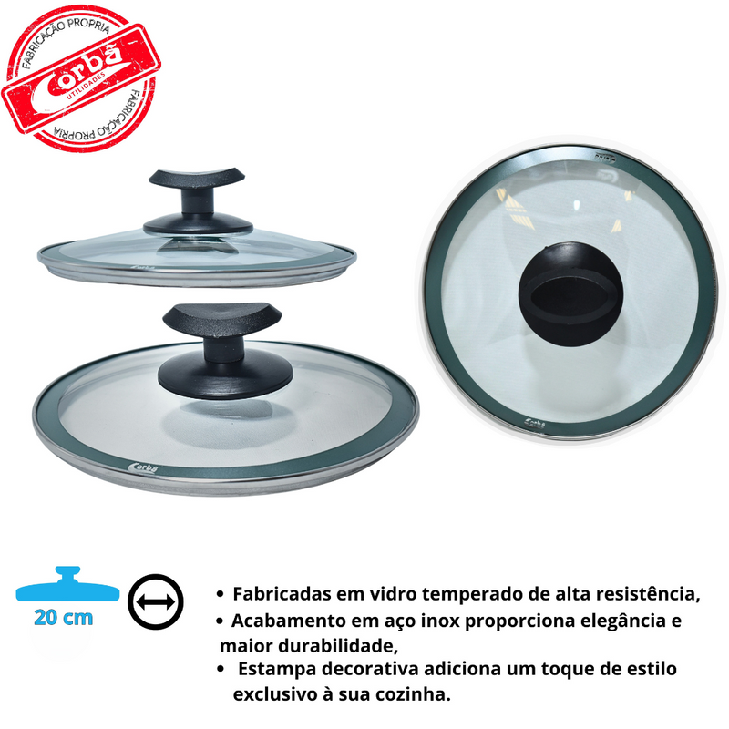 KIT PANELA DE PRESSÃO QATAR CORBÃ VERDE MT COM  TAMPA DE PRESSÃO MULTIFUNCIONAL