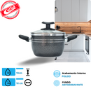 JOGO DE PANELAS QATAR 5PCS  CRAQUEADO