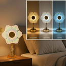 Luminária Abajur Cristal LED Recarregável com 3 Níveis de Luz | Corbã Utilidades