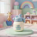 Garrafa Térmica Infantil Divertida com Tampa de Segurança | Corbã Utilidades