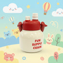 Garrafa Térmica Infantil Divertida com Tampa de Segurança | Corbã Utilidades