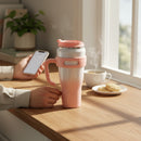 Copo Térmico  Premium com Alça e Canudo Inox | Corbã Utilidades