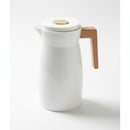 Garrafa Térmica 1L com cabo em madeira | Corbã Utilidades