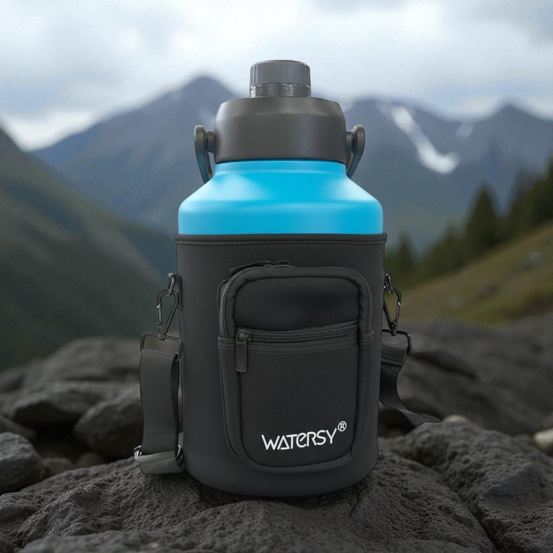 Garrafa Térmica Watersy com Bolsa  64oz.(aprox. 1893ml)
